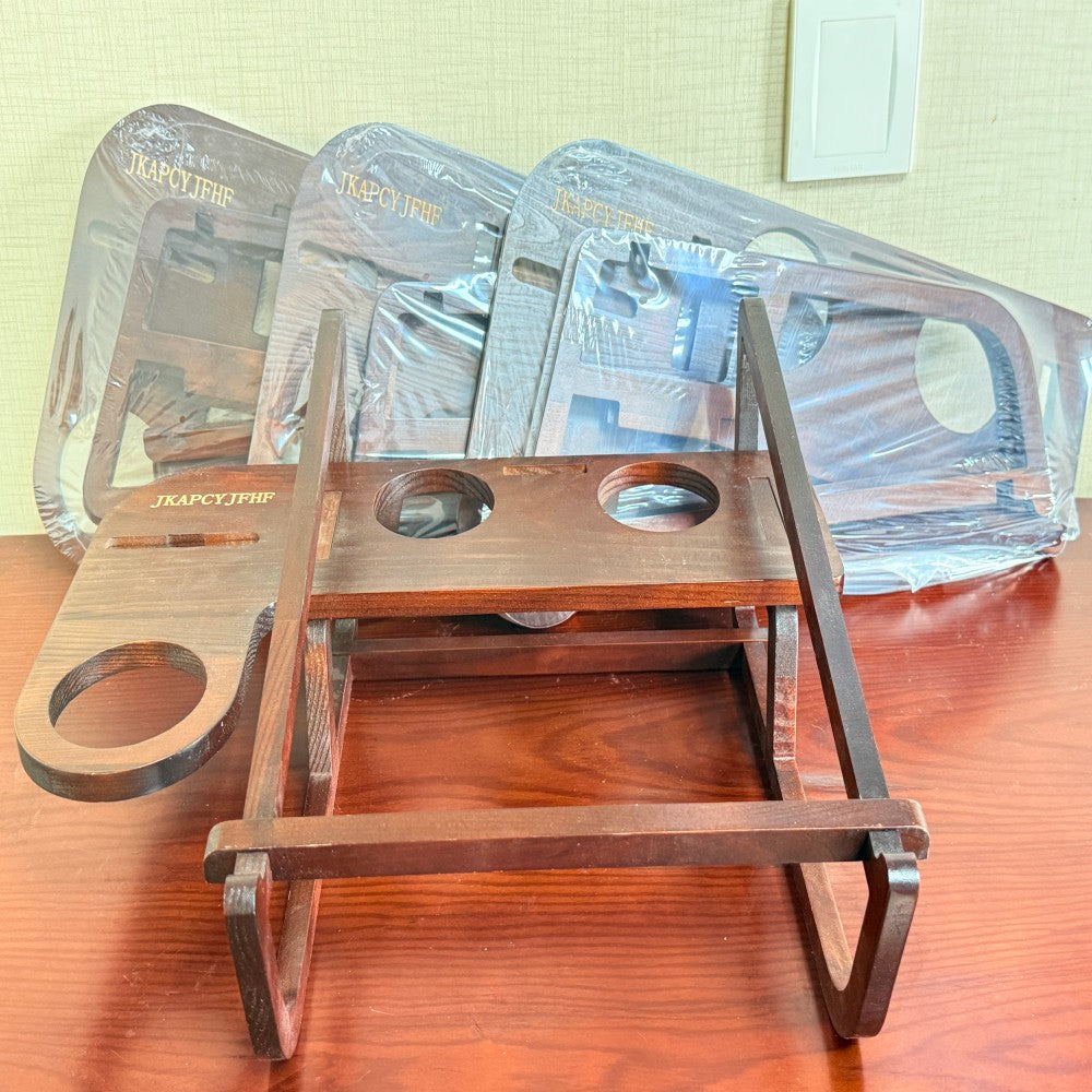 JKAPCJFHF Multifunctional Wooden Assembly Laptop Tablet Heat Dissipation Bracket, Universal Computer Size 10-15.6 inches (Bamboo Color) - Create the impossible