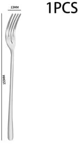 ya 14 9.20 baidi Stainless Steel Fruit Fork Household Mooncake Fork Restaurant Cake Dessert F-wq-1