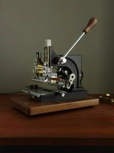 ya 14 9.20 zhengce Leather Stamping Machine, Special Paper Stamping Copper Seal Copper Logo-1