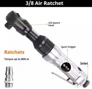 ya 14 9.20 zhengce Pneumatic Ratchet 90 De Large Torque 1/2 Inch 3/8 Inch L Right Angle-17