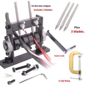 ya 14 9.20 zhengce Waste Wire and Cable Manual Wire Stripping Machine Pick Copper Wire Line To-11
