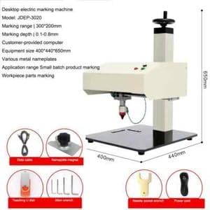 ya 14 9.20 zhengce Engraving Machine Automatic Metal Pneumatic Marking Computer Engraving Mach-8