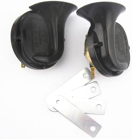 ya 5 8.24 baidi US 2¡ÁHorn Loud Dual-Tone Electric Snail Horn Kit 12V 110 dB For Car Truck SUV