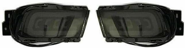 ya 4 8.10 for Toyota Prado 2010-2021 Black Rear Bumper Tail Brake LED Light Reflector Lamp