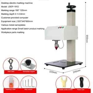 ya 14 9.20 zhengce Engraving Machine Automatic Metal Pneumatic Marking Computer Engraving Mach-5