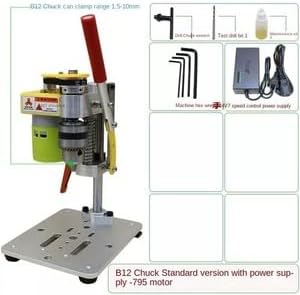 ya 28 10.13 baidi Drill Press Pision CNC Table Drilling Machine Portable Benchtop Driller-3