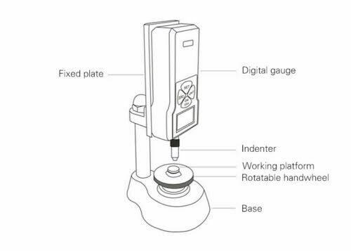 ya 16 10.20 baidi New Wheat Rice Grain Hardness Tester GWJ-2