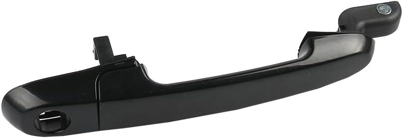 ya 9 10.24 Left Front Exterior Door Panel Handle Black for 2006-2011 for Hyundai Accent Replace