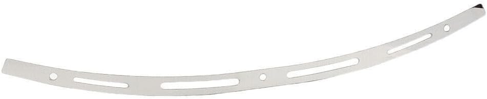 ya 23 10.7 baidi Fit for Harley Touring FLHT 2014-2019 Slotted Batwing Fairing Windshield Trim Chrome