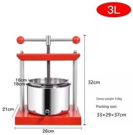 ya 28 10.13 baidi Manual Press Squeezer Squeeze Water Juicer Strain Press Cheese Tofu Dregs-7