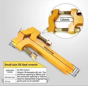 ya 28 10.13 baidi Excavator Forklift Mainte nce Tool Cylinder Wrench Hydraulic Cylinder Removal-15