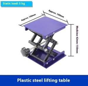 ya 28 10.13 baidi Stainless Steel Aluminum Oxide Lift Table Leveler Small Manual Platform Lifter-3