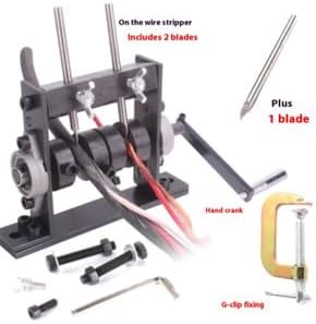 ya 14 9.20 zhengce Waste Wire and Cable Manual Wire Stripping Machine Pick Copper Wire Line To-9