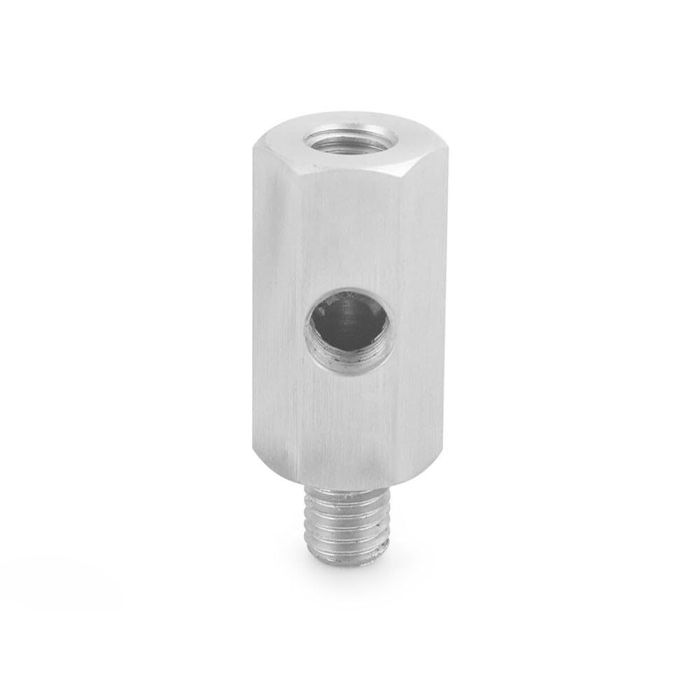 ya 5 8.10 1/4 NPT Female Oil Pressure Sensor Tee to 1/4 NPT Male Adapter Supply Feed Line