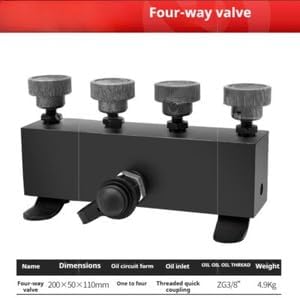 ya 28 10.13 baidi Hydraulic High Pressure Two/three/four Way Valve Oil Diverter Distribution Valve-5