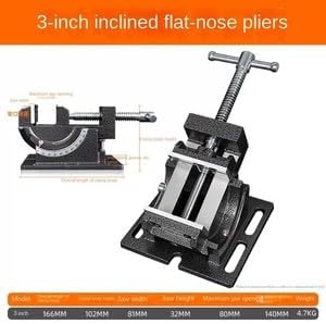 ya 28 10.13 baidi 3 CROSS DRILL PRESS Vise X-Y Clamp Heavy Duty Machine Slide Metal Milling 2 Way-3