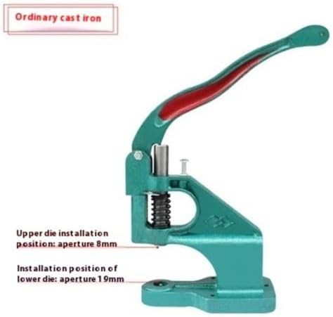 ya 28 10.13 baidi 1PC Eyelet Setter Hand Press Machine Manual Rivet Setter Metal Studs Setter-2