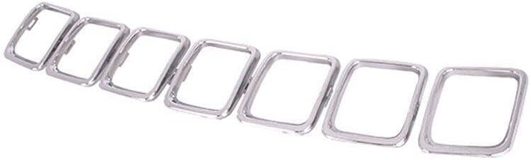 ya 2 8.15 7-piece chrome mesh forming kit suitable for Jeep Compass 17-21 68351457AA
