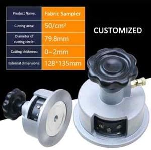 ya 28 10.13 baidi Disc Sampler Paper Cloth Fabric Sampling Knife Machine Engraved Cut Cloth Knife-1