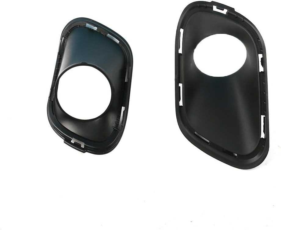 ya 9 10.24 2Pcs Front Bumper Fog Light Bezel Hole Cover Left & Right for Cherokee 2014-2015