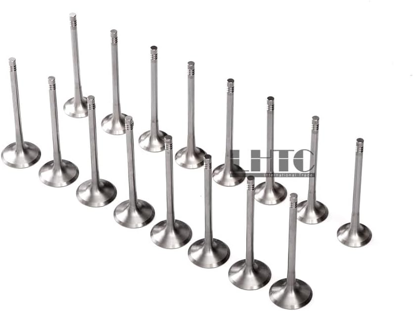 ya 10 9.16 baidi 16x Engine Intake Valves for VW GTI GLI for Audi A3 for A4 for Q5 for SEAT 1.8 2.0 TFSI