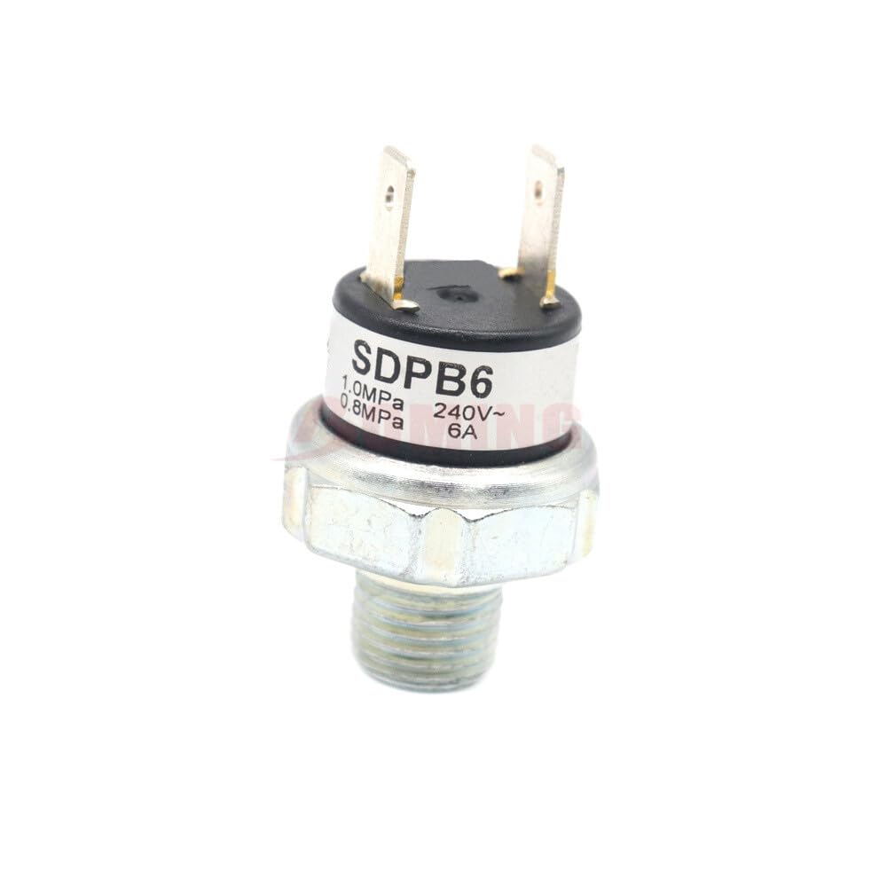 ya 2 8.15 Applicable to Train Horn 0.8MPa-1.0MPa Air Pressure Switch Tank Thread 1/4 Inch NPT 240V 6A