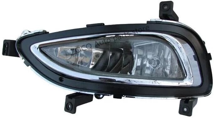 ya 7 8.24 baidi for Hyundai Azera 2011-2014 Pair Front Bumper Fog Lamp Daytime Running Light