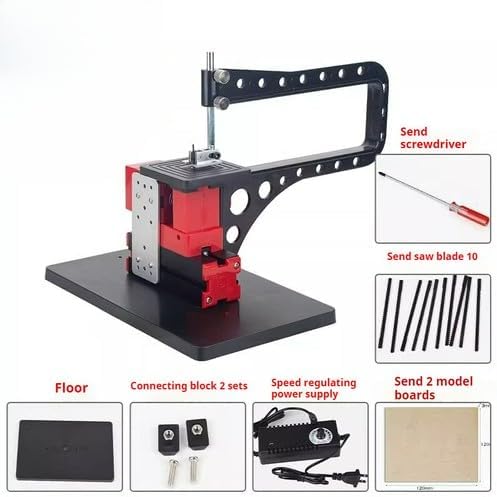 ya 28 10.13 baidi Micro Sawing Machine Bow Arm Safety Curve Saw, Drawing Saw Carving Machine-1