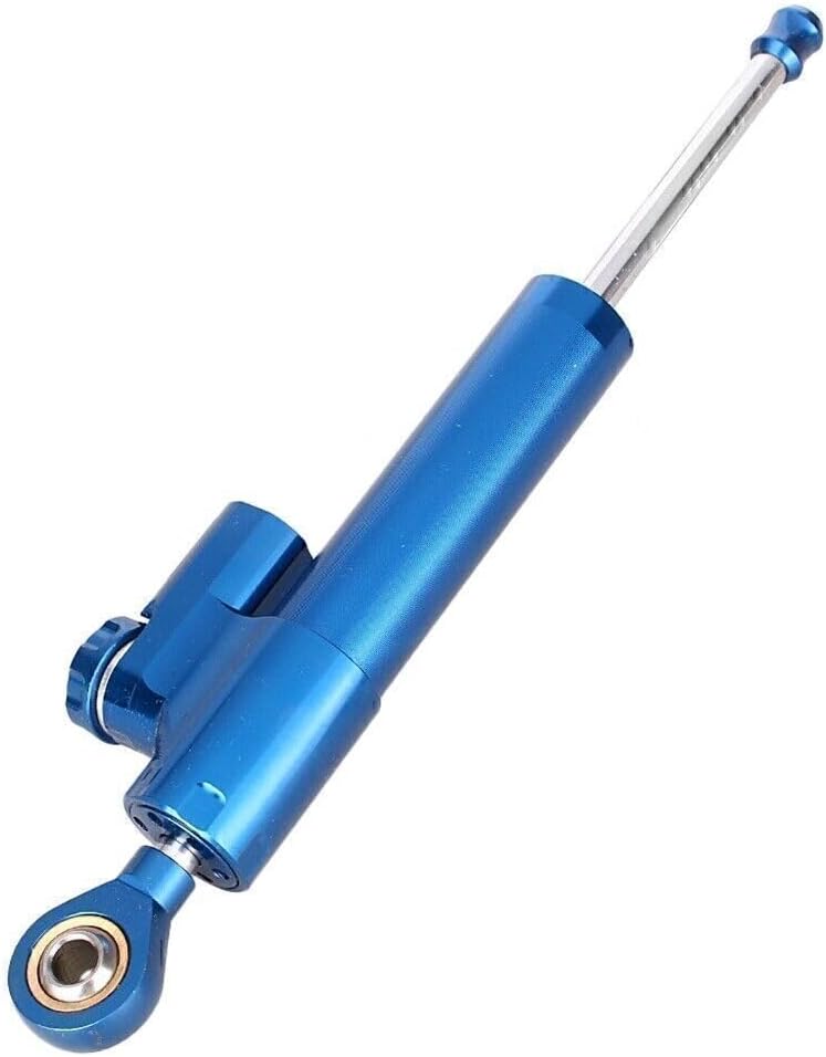 ya 14 9.20 zhengce Adjustable Steering Damper Stablizer for Yamaha YFM300 YFM450 Grizzly Blue-1
