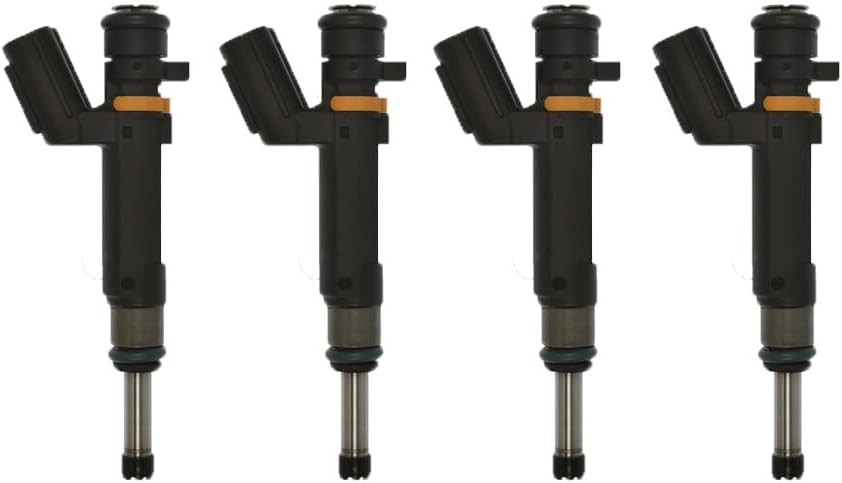 ya 10 9.16 baidi 4-Piece Fuel Injector for 2018-2024 for Nissan Kicks Versa 1.6L Sense Sedan 16600-5RL0A-