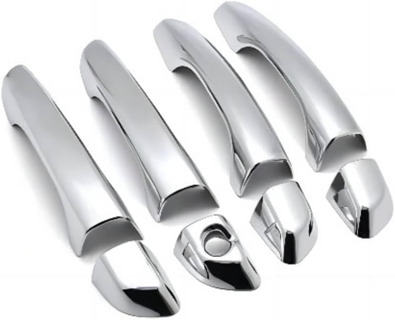 ya 10 9.16 baidi for 2017 2018 2019 2020 for Hyundai for Elantra Chrome Door Handle Covers NO SmrtKH 4PCS