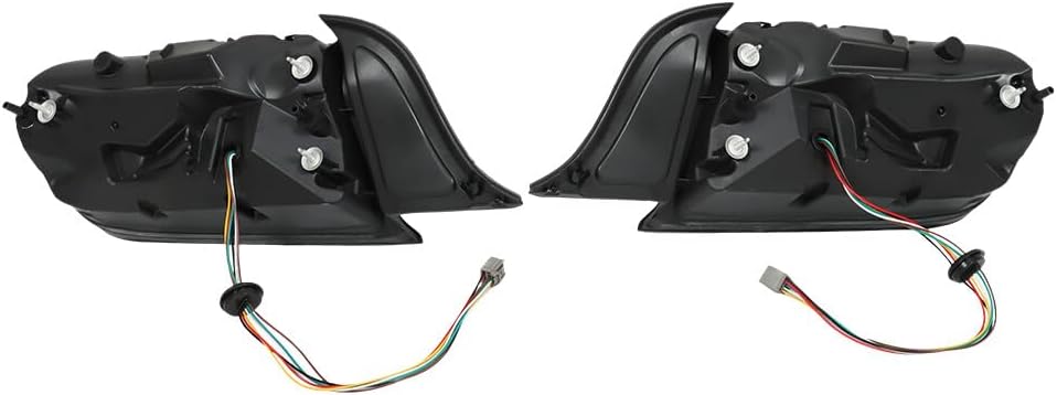 ya 4 8.10 Rear Passenger + Driver Side for 2015-2022 for Ford for Mustang LED Tail Light Assembly