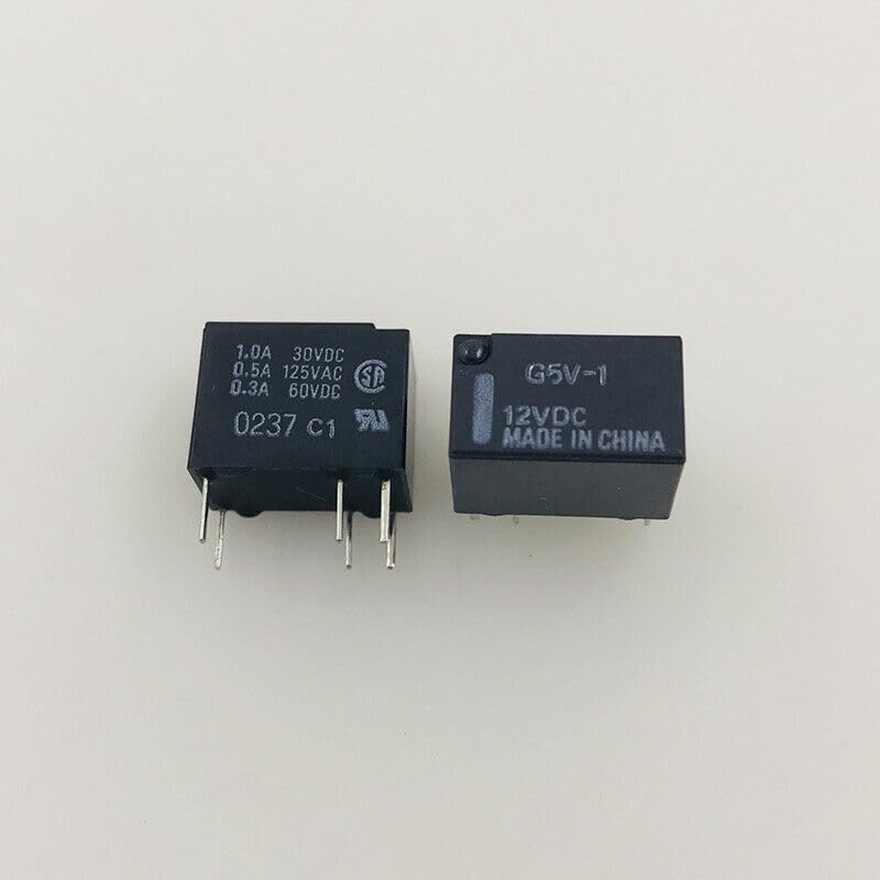 ya 16 10.20 baidi 2pcs G5V-1 12VDC Power Relay 6Pins New #W7*-