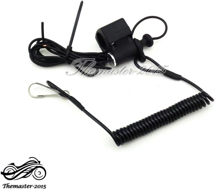 ya 5 8.10 ATV Tether Pull Kill Switch for Yamaha Blaster 200 Banshee Warrior 350 YFZ450R