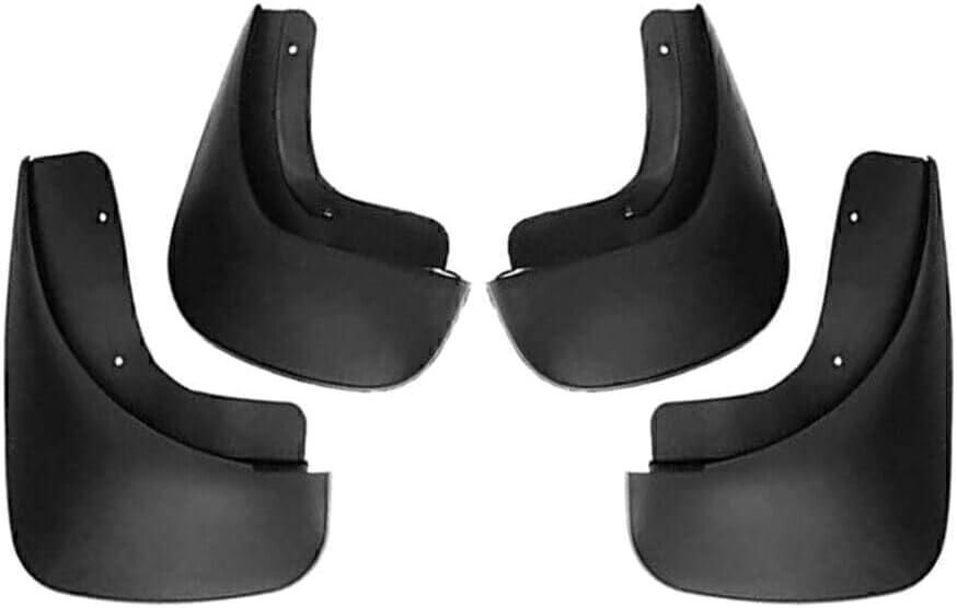 ya 14 9.20 zhengce 4X Splash Guards Mud Flaps Mudguard Fender Fit for Audi A4 B7 Saloon 2005-2-1
