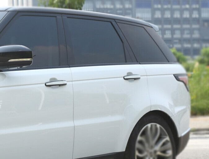 ya 5 8.10 8P Black White Look Outside Door Handle Cover Refit for Range Rover L405 13-2022