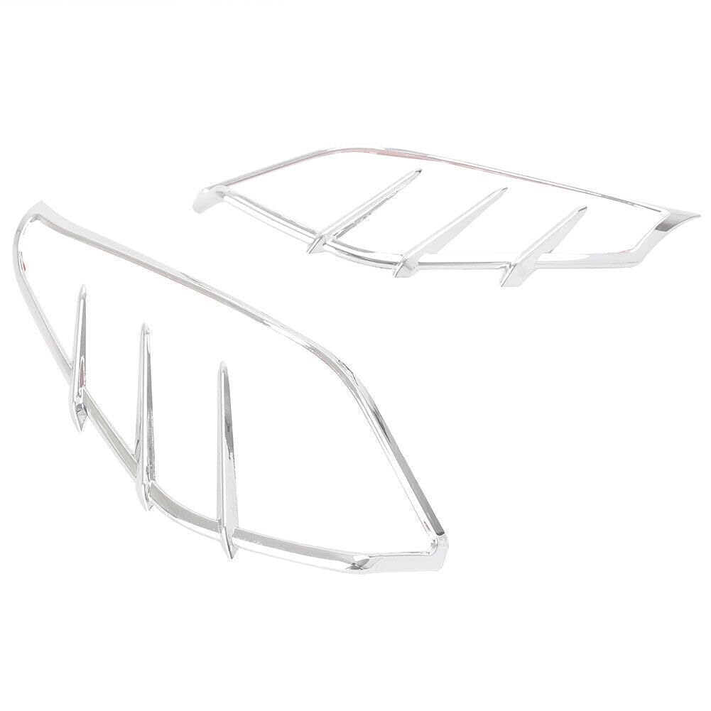 ya 9 10.24 2X Mid-F for Ram e Deflectors Trim Fit Harley Touring 2009-2016 Chrome