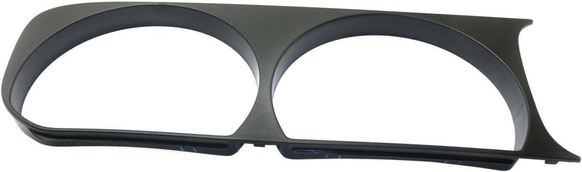 ya 14 9.20 zhengce Pair Black Headlight Bezel for 2008-2014 for Dodge for Challenger Left + R-1