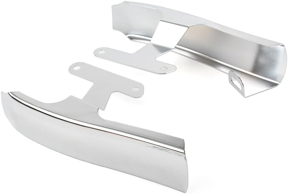 ya 11 9.14 baidifor Harley-Davidson Touring 2009-2013 Chrome Pair Fender-Saddlebag Filler Panels