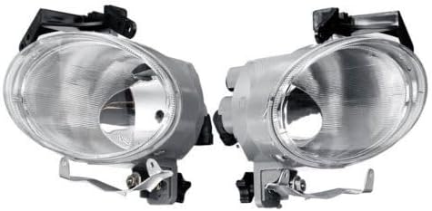 ya 2 8.15 A pair of front bumper fog lights with bulbs suitable for Hyundai Santa Fe 2007-2009