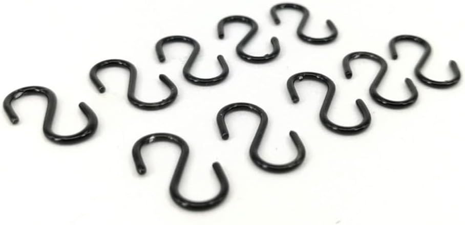 ya 26 10.21 baidi 2 Set/20 for Mini Hook for Mini ature Hooks for Dollhouse Small Kits Shaped Hanging