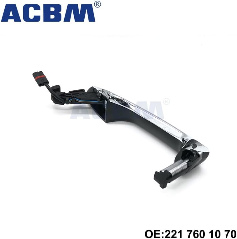 ya 10 9.16 baidi A2217601070 Front/Rear Right Chrome Door Handle for 2007-2013 Mercedes W221