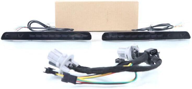 ya 3 8.24 baidi Suitable for Honda CRV CR-V 2023-24 Smoked LED rear fog light tail light anti-collision light set