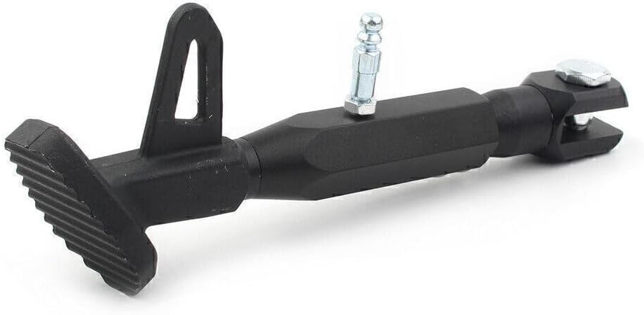 ya 2 8.15 Universal Black Adjustable Kickstand Foot Side Stand Kick Stand FOR Motorcycle