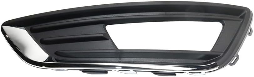 ya 9 10.24 Pair Front Bumper Fog Light Lamp Cover Bezel for Ford Focus 2015-2017 Left+Right