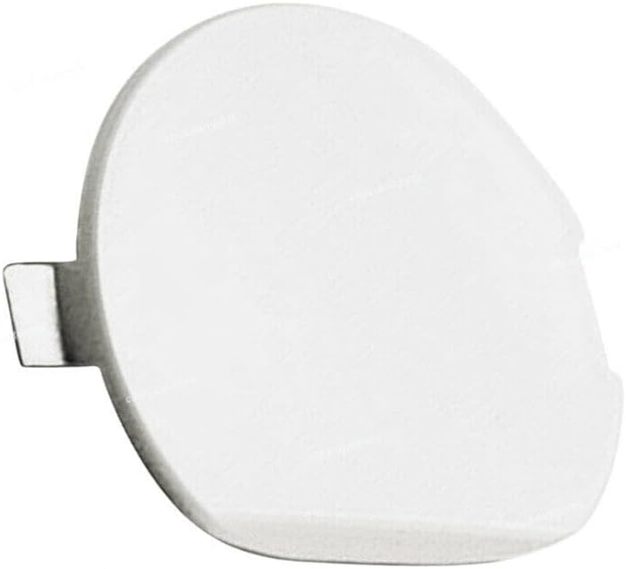 ya 27 10.13 baidi Front Bumper Tow Eye Hook Cover Fits 2014 2015 2016 for Mazda 3 White Unpaintetd