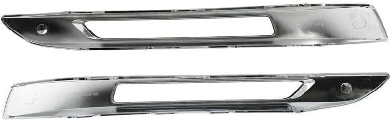 ya 4 8.14 2-pack front fog light chrome trim protective cover suitable for 2013-2015 Mercedes X204 GLK350