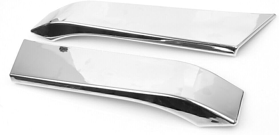 ya 9 10.24 4x ABS Chrome Car Rear Tail light Cover Trim Fit for Toyota C-HR CHR 16-18
