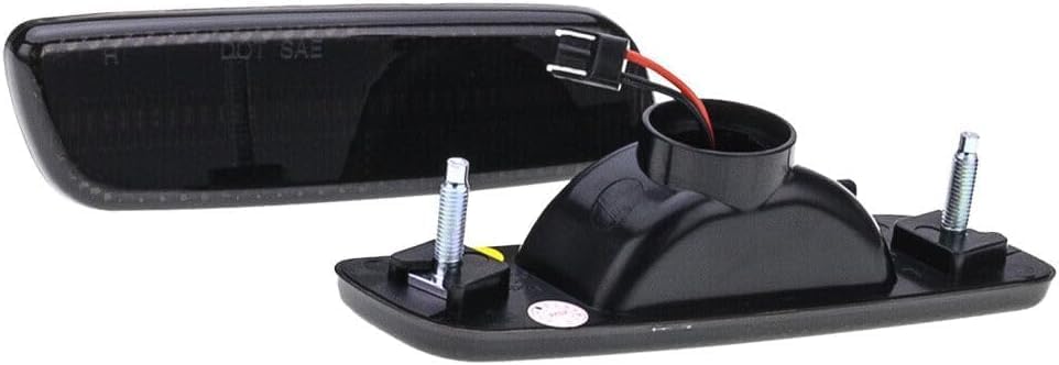 ya 14 9.20 zhengce 4-Pack LED Smoked Front and Rear Side Marker Signal Lights Fenders for 01--1