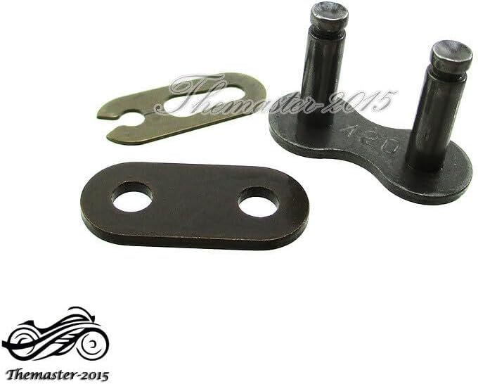 ya 5 8.24 baidi KMC 420 Chain Master Link For Pit Bike Moped Go Kart ATV Quad Kandi Taotao